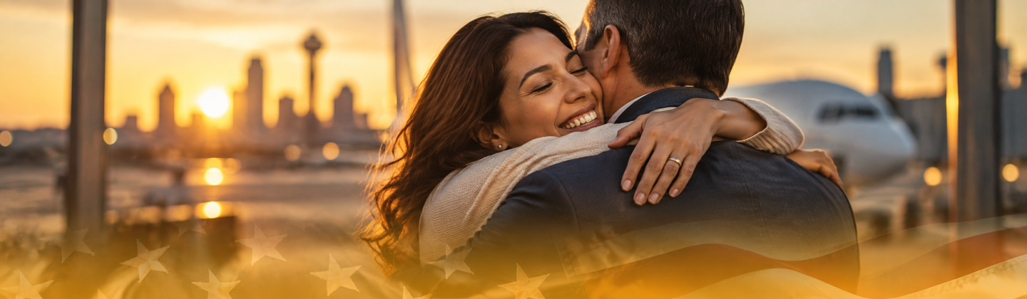 Dallas immigration attorney consulting with a client about a K-3 spouse visa