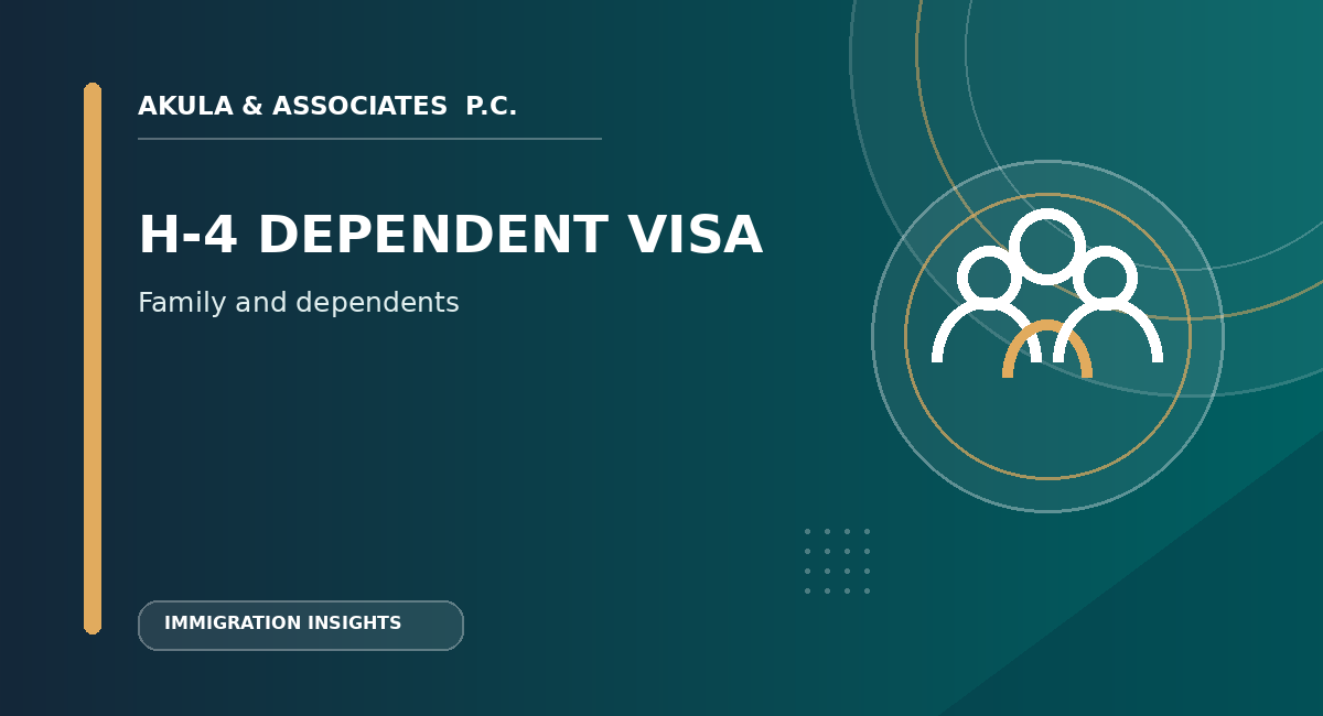 Preparing Your H-4 Visa Application for Dependents